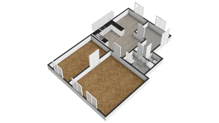 Pronájem bytu 3+kk, Praha - Holešovice, Dukelských hrdinů, 90 m2