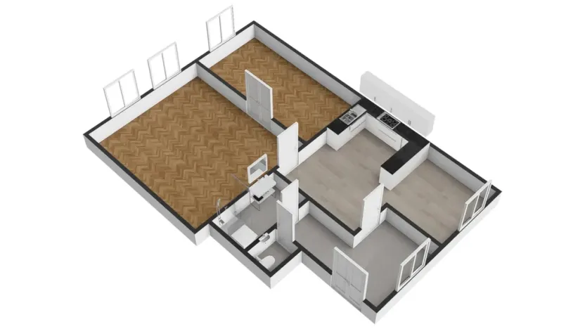 Pronájem bytu 3+kk, Praha - Holešovice, Dukelských hrdinů, 90 m2
