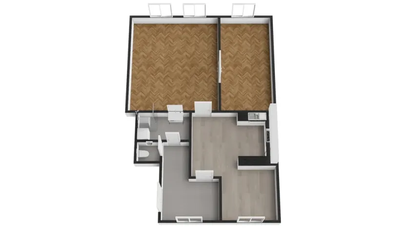 Pronájem bytu 3+kk, Praha - Holešovice, Dukelských hrdinů, 90 m2