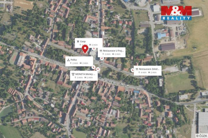 Pronájem skladu, Hostomice, Tyršovo náměstí, 220 m2