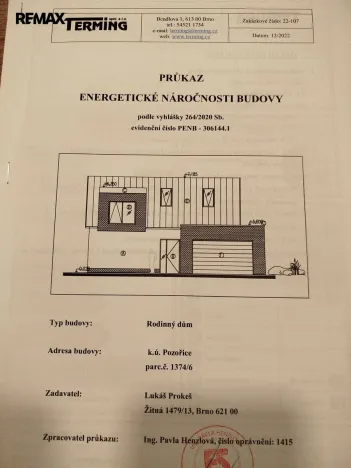 Prodej rodinného domu, Pozořice, 277 m2