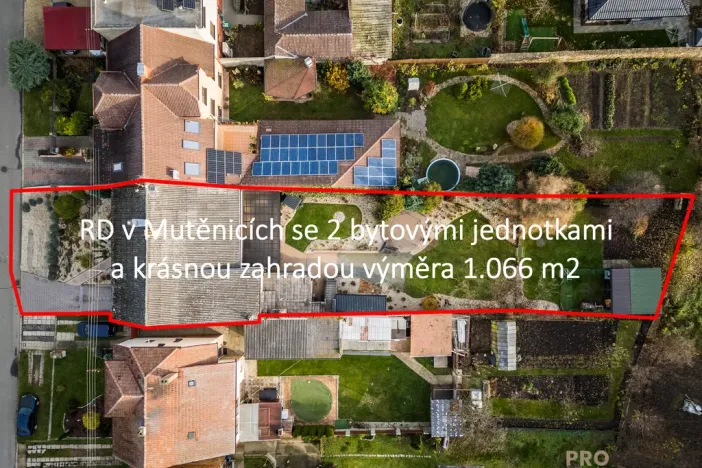 Prodej vícegeneračního domu, Mutěnice, Zahradní, 200 m2