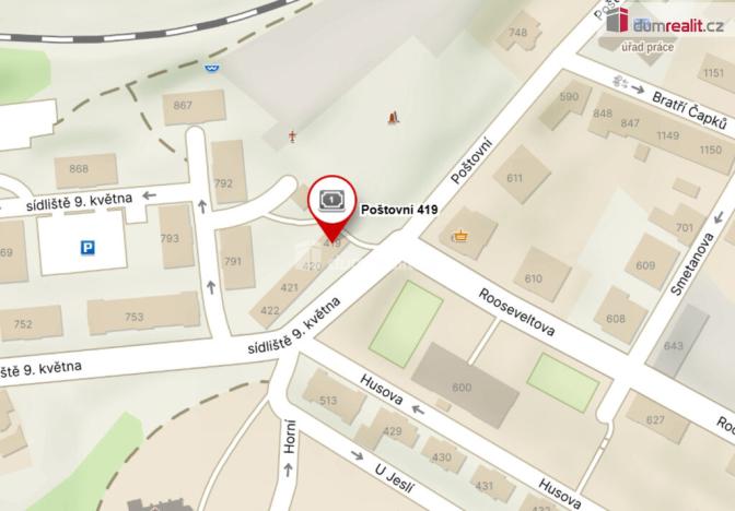 Prodej bytu 1+1, Nejdek, Poštovní, 35 m2