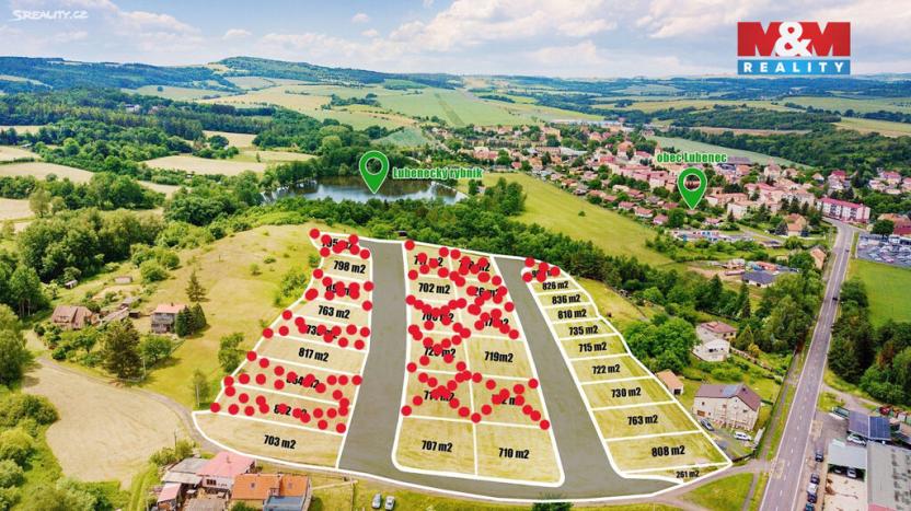 Prodej pozemku pro bydlení, Lubenec, 730 m2