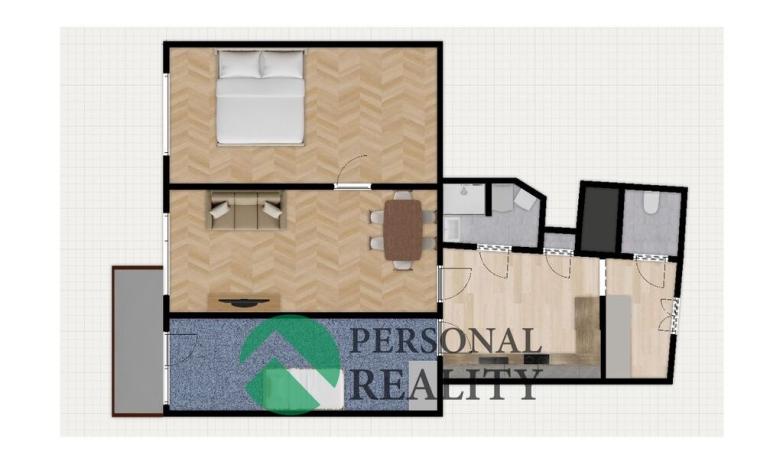 Prodej bytu 3+1, Praha - Košíře, Musílkova, 82 m2