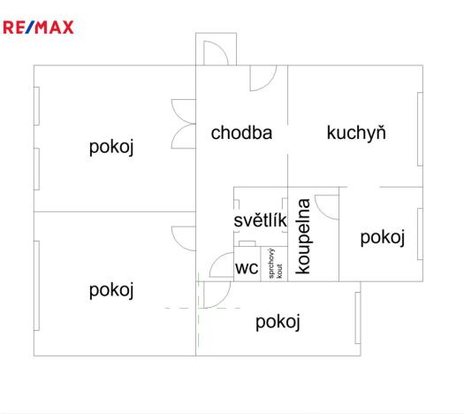 Prodej bytu 4+1, Znojmo, Vídeňská třída, 135 m2