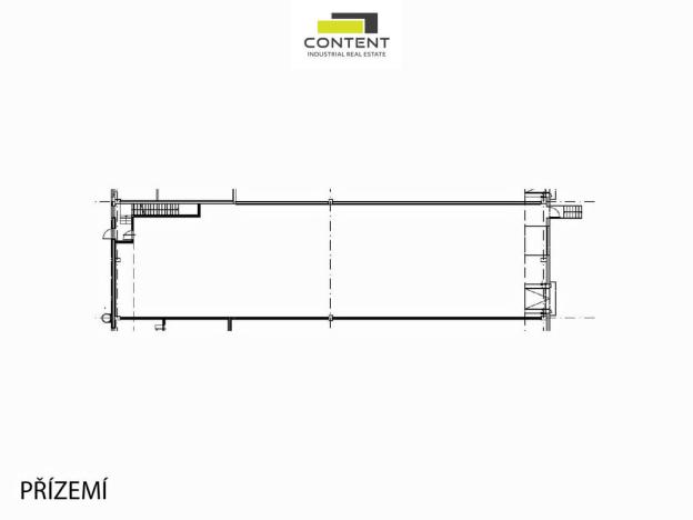 Pronájem výrobních prostor, Chrášťany, Za Tratí, 550 m2