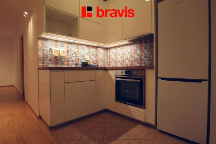 Pronájem bytu 2+kk, Brno - Žabovřesky, Kovařovicova, 51 m2