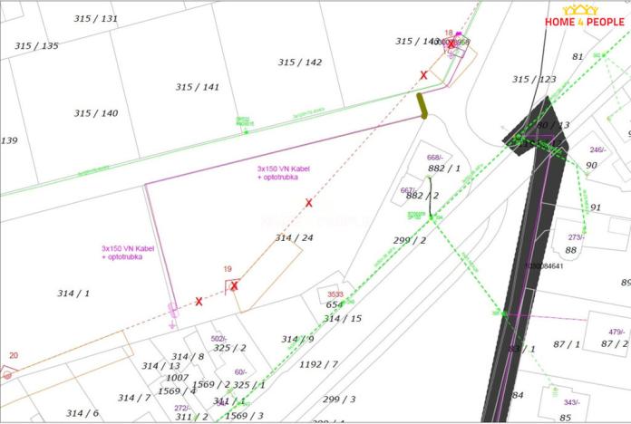 Prodej pozemku pro bydlení, Zlín, Pohanková, 769 m2
