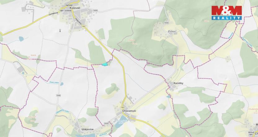 Prodej lesa, Koloveč, 13001 m2