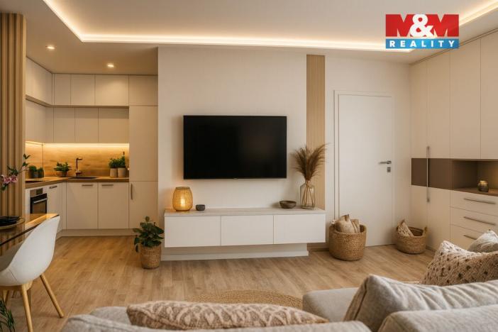 Prodej bytu 1+kk, Praha - Dolní Chabry, Spořická, 39 m2