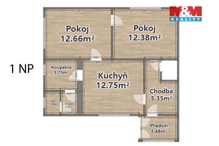 Prodej rodinného domu, Postřekov, 103 m2