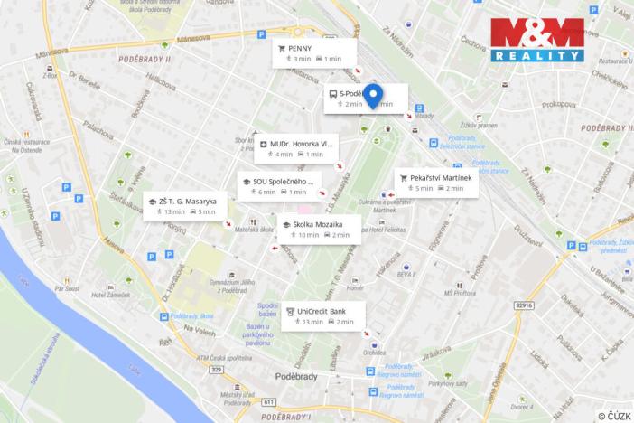 Prodej bytu 3+1, Poděbrady - Poděbrady II, Alešova, 88 m2