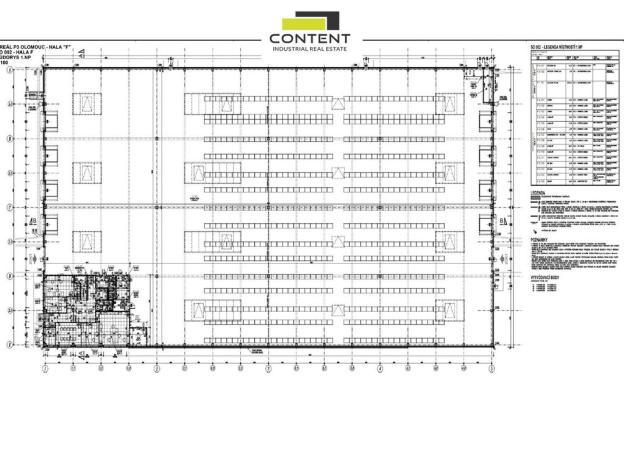 Pronájem skladu, Olomouc - Nemilany, Dolní novosadská, 4439 m2