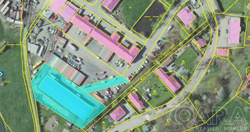 Prodej skladu, Psáry - Dolní Jirčany, Zapadlá, 900 m2