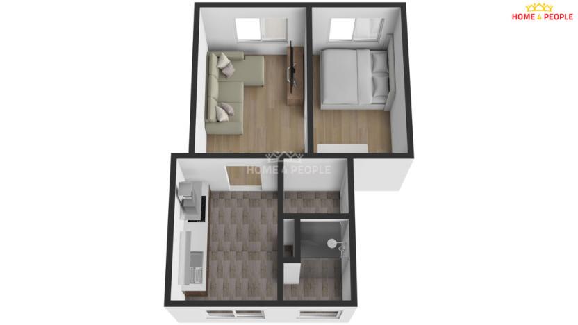 Prodej bytu 2+1, Karlovy Vary, Zeyerova, 52 m2