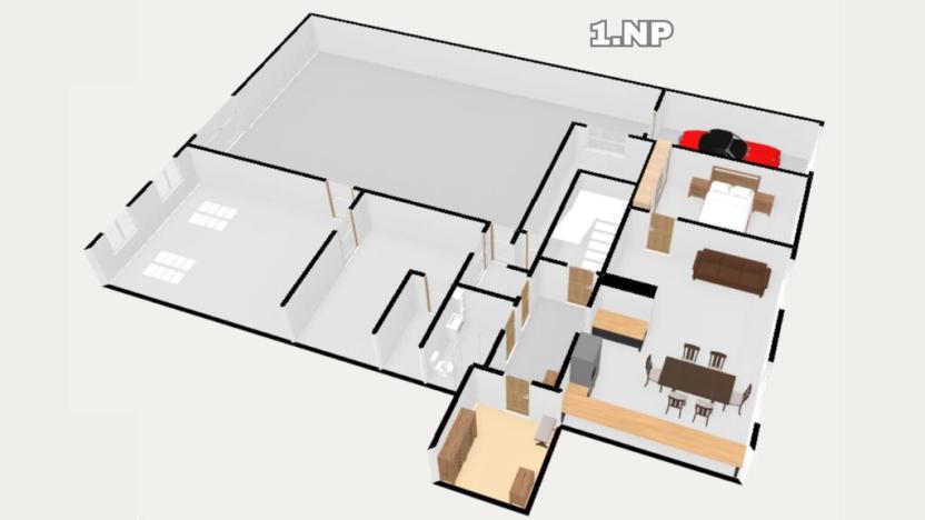 Prodej vícegeneračního domu, Horní Újezd, 228 m2