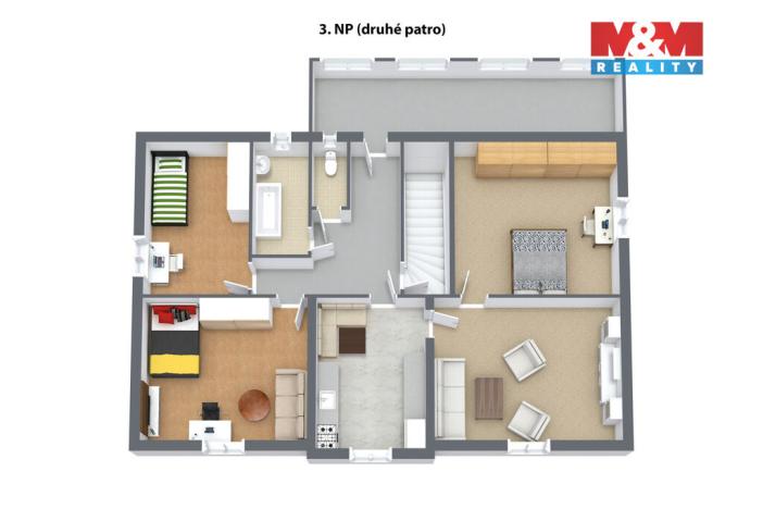 Prodej činžovního domu, Kraslice, Sadová, 305 m2