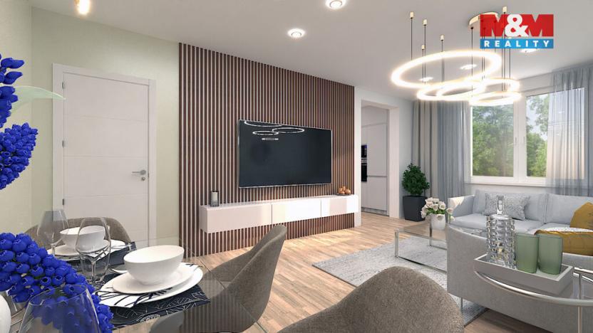 Prodej bytu 3+1, Třebíč - Nové Dvory, Velkomeziříčská, 76 m2