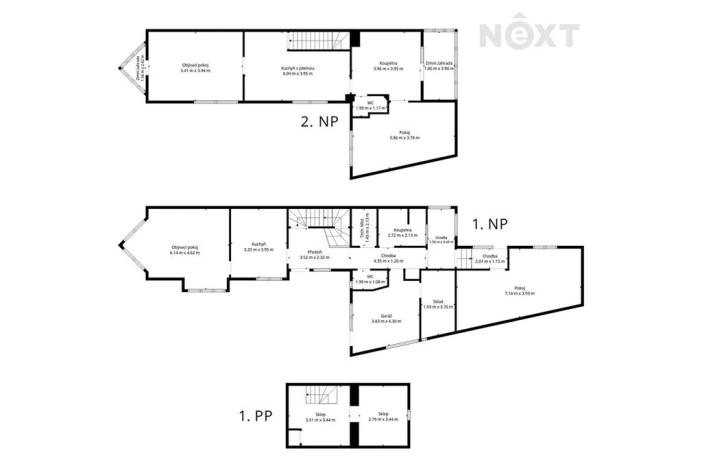 Prodej rodinného domu, Žatec, Karla Hynka Máchy, 125 m2