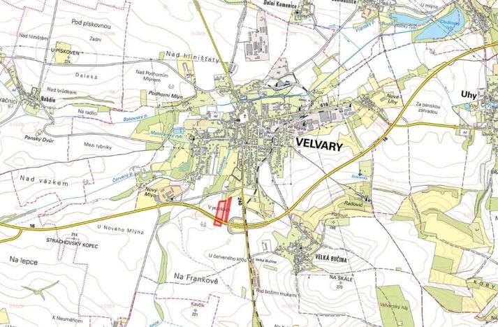 Prodej pole, Velvary, 23250 m2