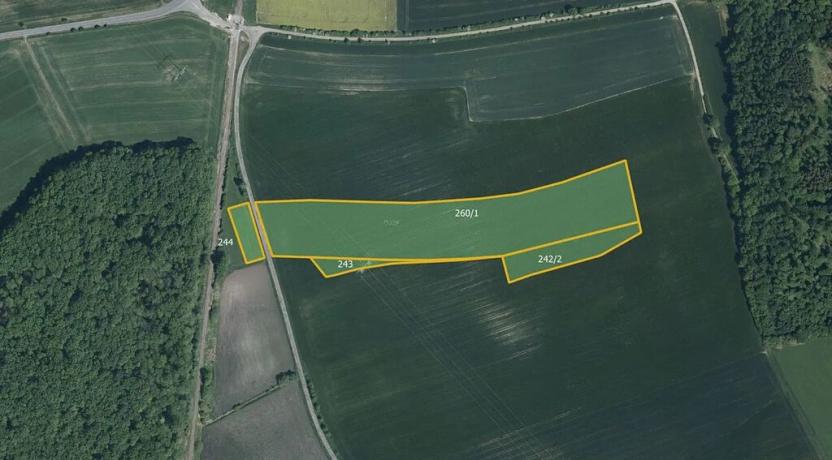 Prodej pole, Očelice, 45362 m2