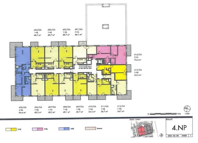 Prodej bytu 3+kk, Praha - Dolní Měcholupy, Honzíkova, 73 m2