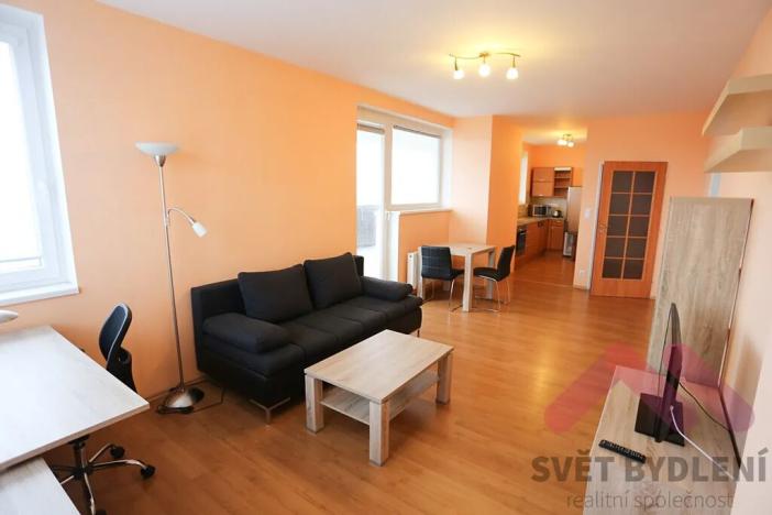 Pronájem bytu 2+kk, Praha - Vysočany, Pod Harfou, 51 m2