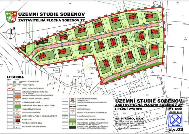 Prodej pozemku, Soběnov, 1494 m2