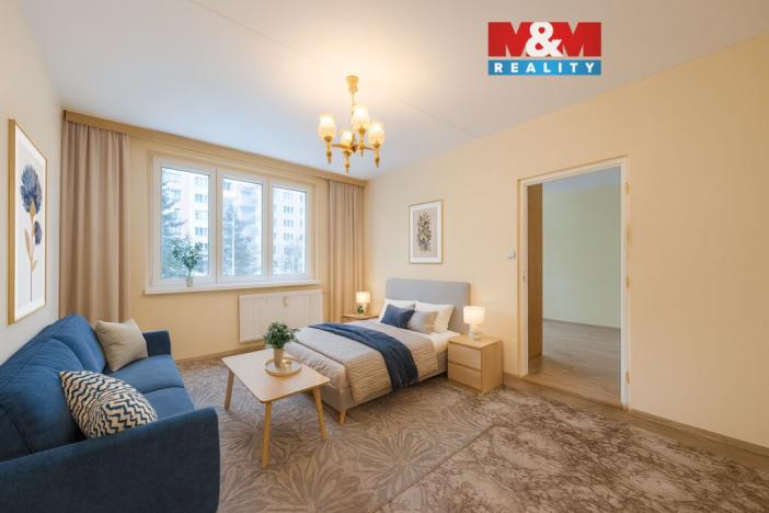 Prodej bytu 1+1, Chomutov, Borová, 35 m2