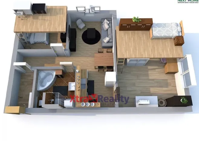 Prodej bytu 2+kk, Teplice, Bílinská, 73 m2