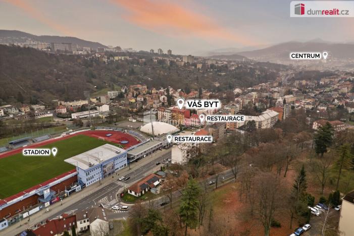 Prodej bytu 1+kk, Ústí nad Labem - Klíše, U Stadiónu, 16 m2