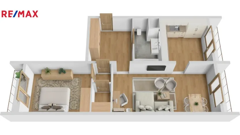 Prodej bytu 2+1, Hradec Králové - Nový Hradec Králové, Kejzlarova, 75 m2