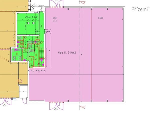 Pronájem skladu, Sedliště, 719 m2