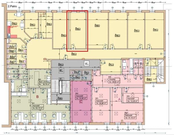Pronájem kanceláře, Sedliště, 23 m2