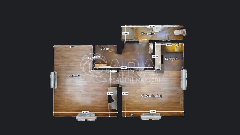 Pronájem bytu 2+kk, Hořovice, Sklenářka, 297 m2