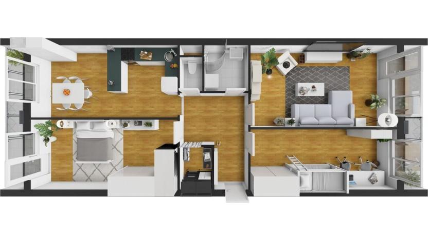 Prodej bytu 3+1, Praha - Břevnov, Anastázova, 90 m2