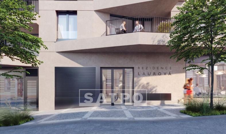 Prodej bytu 2+kk, Praha - Smíchov, Na Laurové, 65 m2