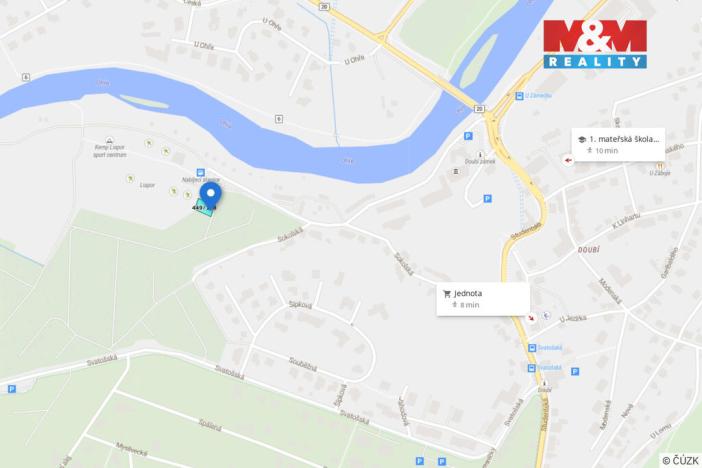 Prodej zahrady, Karlovy Vary - Doubí, 410 m2