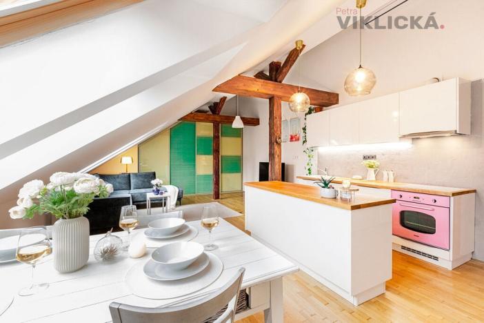 Pronájem bytu 2+kk, Praha - Vršovice, Slovinská, 59 m2