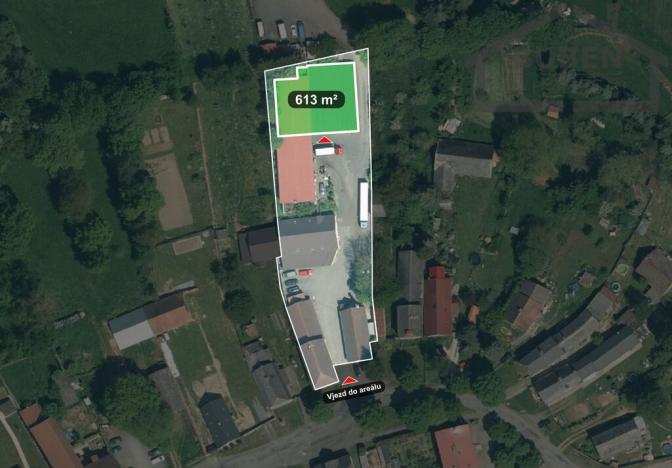 Pronájem výrobních prostor, Staré Sedliště, 613 m2