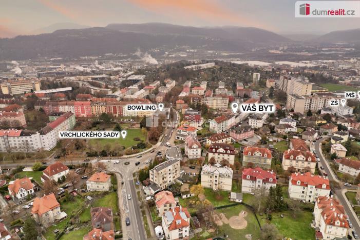 Prodej bytu 2+kk, Ústí nad Labem - Klíše, Klíšská, 41 m2