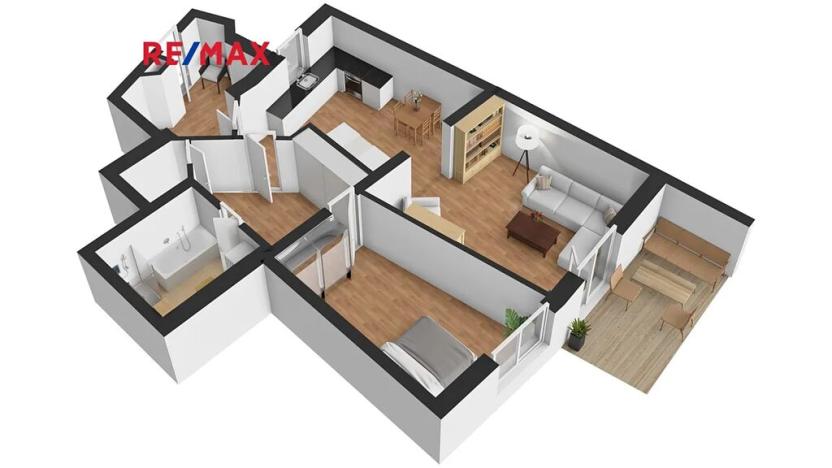 Prodej bytu 3+kk, Praha - Dolní Měcholupy, Za zahradami, 85 m2