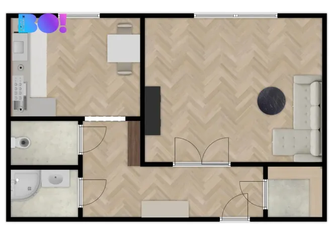 Pronájem bytu 1+1, Karviná, Okružní, 38 m2