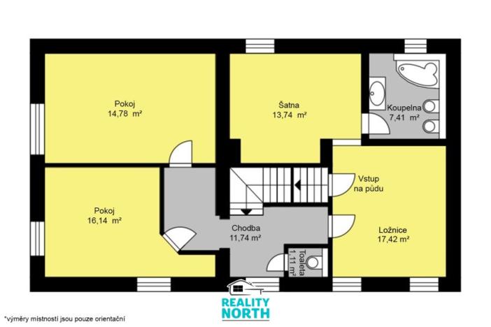 Pronájem rodinného domu, Křešice - Zahořany, 233 m2