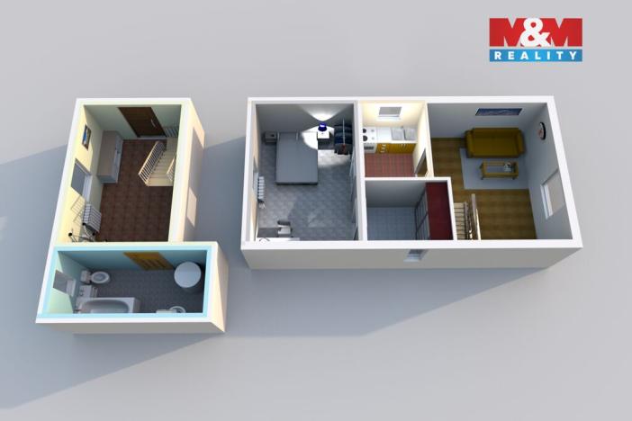 Pronájem rodinného domu, Chotusice, 64 m2