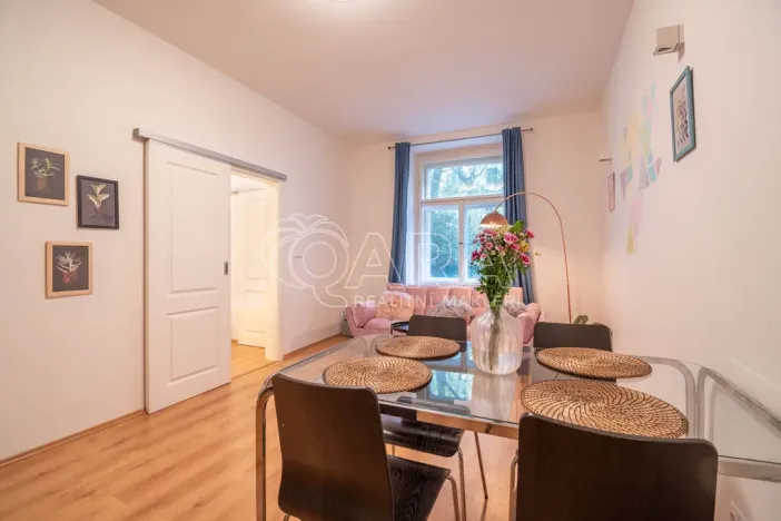 Pronájem bytu 2+kk, Praha, Mánesova, 55 m2