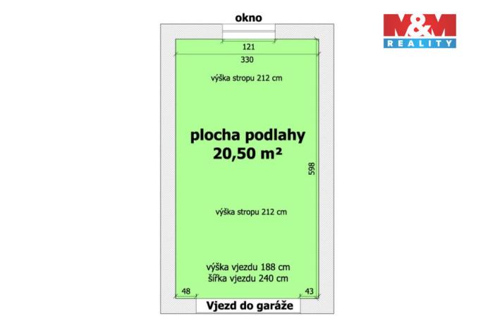 Prodej garáže, Ostrava, Prokopská, 20 m2