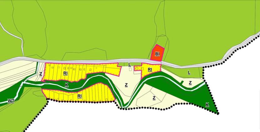 Prodej pozemku pro bydlení, Bojkovice, 6818 m2