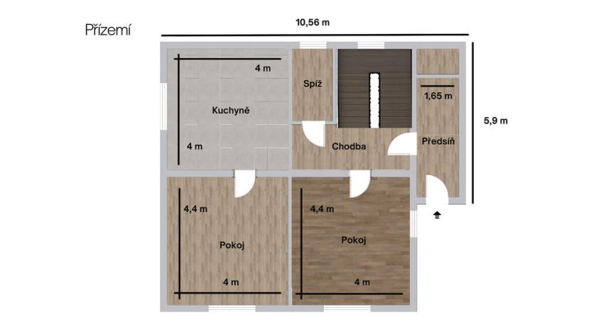 Prodej rodinného domu, Světí, 103 m2